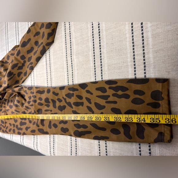 L’AGENCE Margot Animal Print Skinny Cropped Jeans Size 28 - Picture 10 of 12